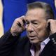 Los Angeles Clippers owner Donald Sterling attends the NBA playoff game between the Clippers and the Golden State Warriors, April 21, 2014, at Staples Center in Los Angeles.
ROBYN BECK/AFP/Getty Images
